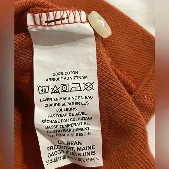 L.L. Bean Men’s Traditional Fit Polo Size XL Reg - Picture 7 of 9